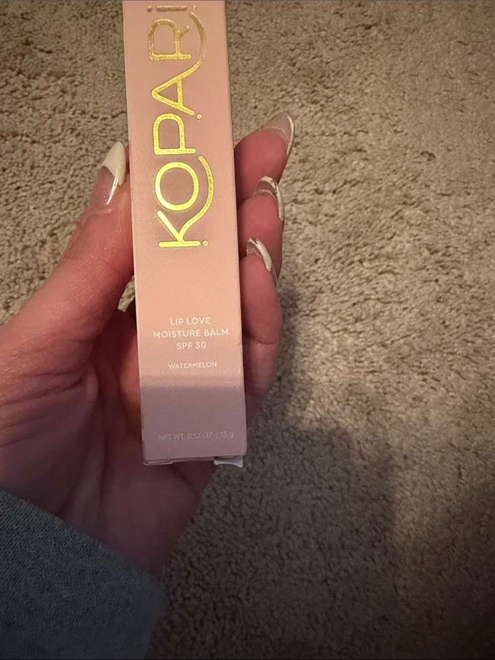 Kopari Lip Love Moisture Balm SPF 30 — Soft Pink Packaging